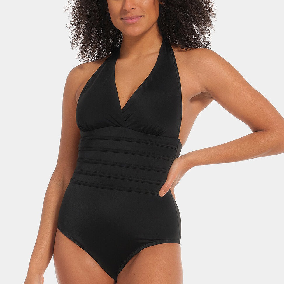 Shaping Halter Swimsuit