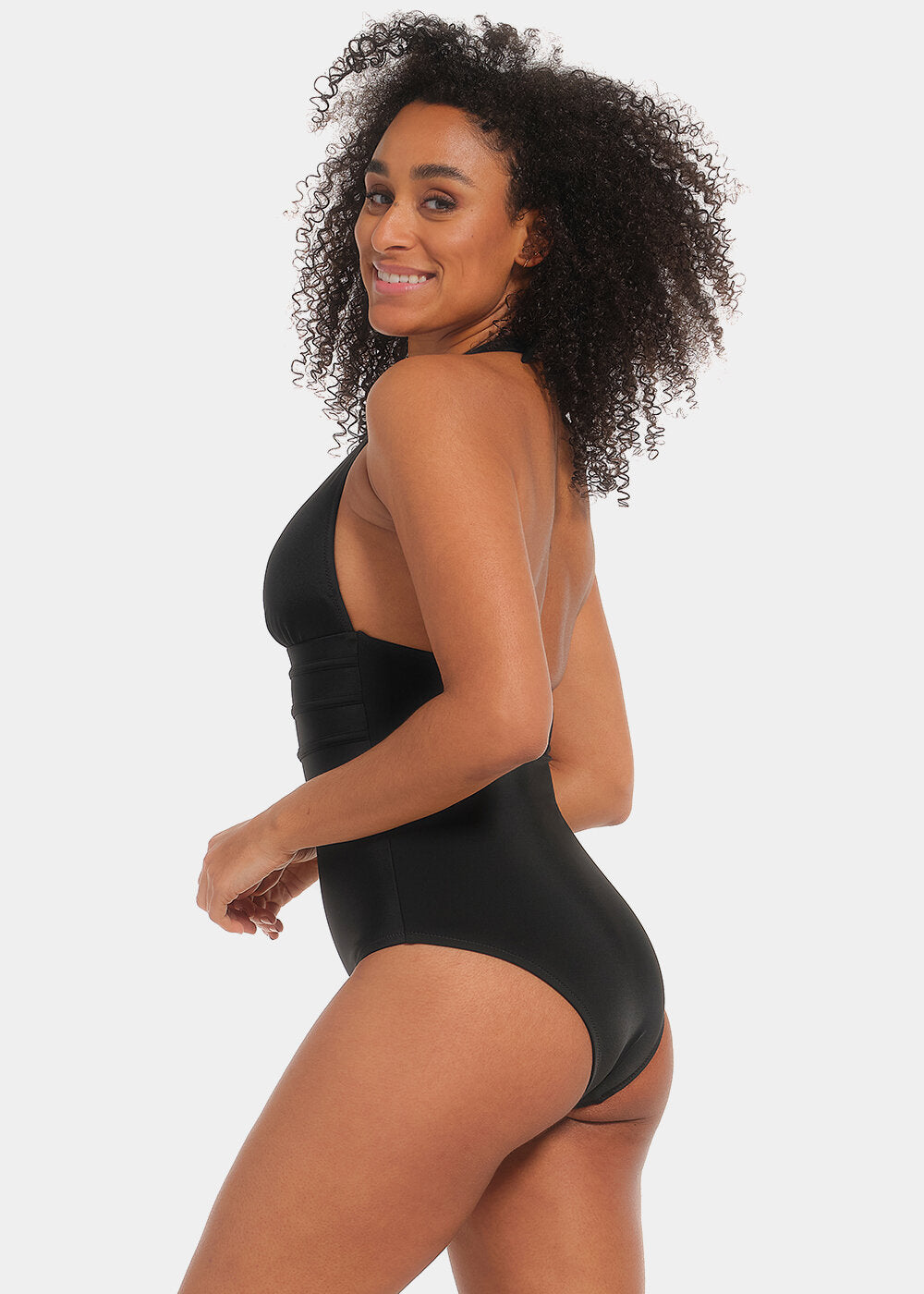 Shaping Halter Swimsuit