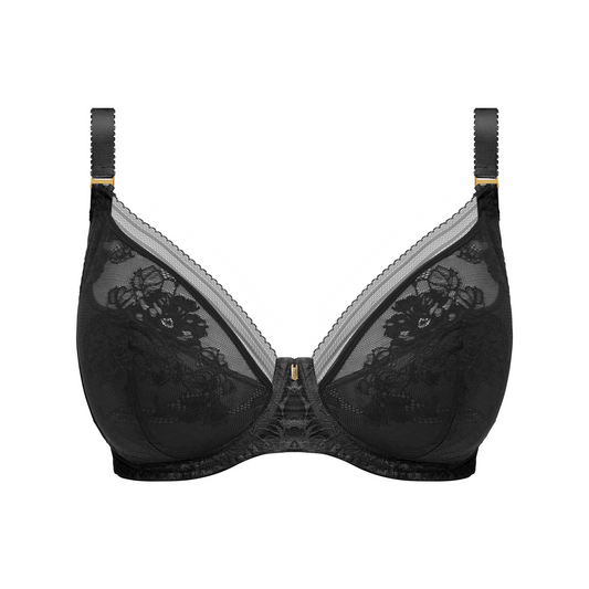 Fusion Lace Padded Plunge Bra